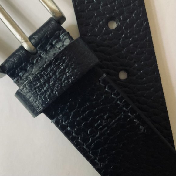 JOE'S JEANS Men's Hand Made Genuine Leather Belt NWT Size 34 - Picture 2 of 6